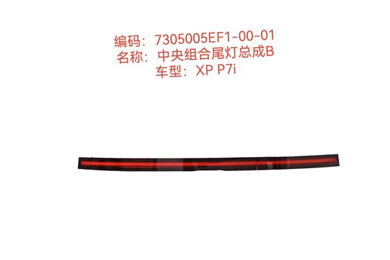 প্লাস্টিকের LED সেন্ট্রাল কম্বিনেশন লেজ লাইট সমাবেশ B Xiao peng P7I এর জন্য