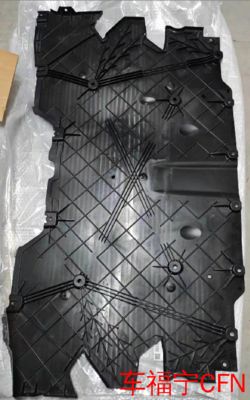 টেসলা মডেল এস/এক্স 2021 এর জন্য কালো রিয়ার এয়ারো শিল্ড এবিএস প্লাস্টিক