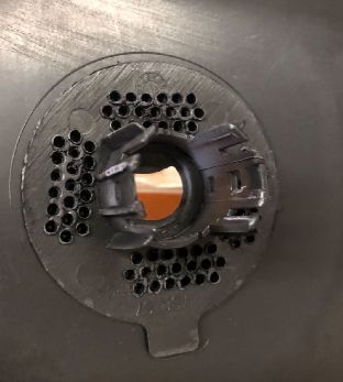 টেসলা মডেল এস ফ্রন্ট বাম্পার পার্কিং সেন্সর ব্র্যাকেট এস 12 2015-2021