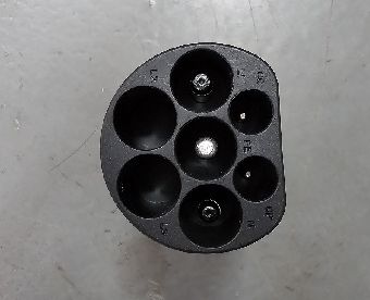 মডেল 3/X/S/Y 7.4kW-22kW EU চার্জিংয়ের জন্য টেসলা টাইপ 2 এসি অ্যাডাপ্টার