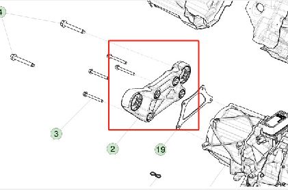 টেসলা মডেল এক্স টর্ক রিঅ্যাকশন আর্ম ১৫০০ N*m SDU-F ২০১৫-২০২১