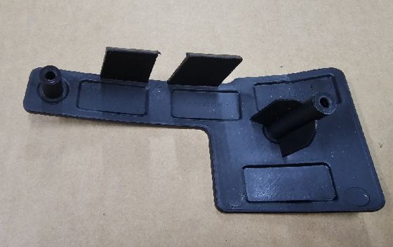 টেসলা মডেল এক্স 2021 বাম কুয়াশা লাইট হোল্ডার 18x9x5 সেমি কালো এবিএস