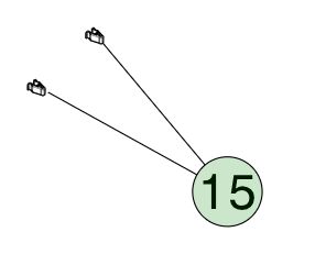 Clip, 90666-SDA-A010-M1 FOR TESLA MY/M3(2017-2023) 1098408-00-B